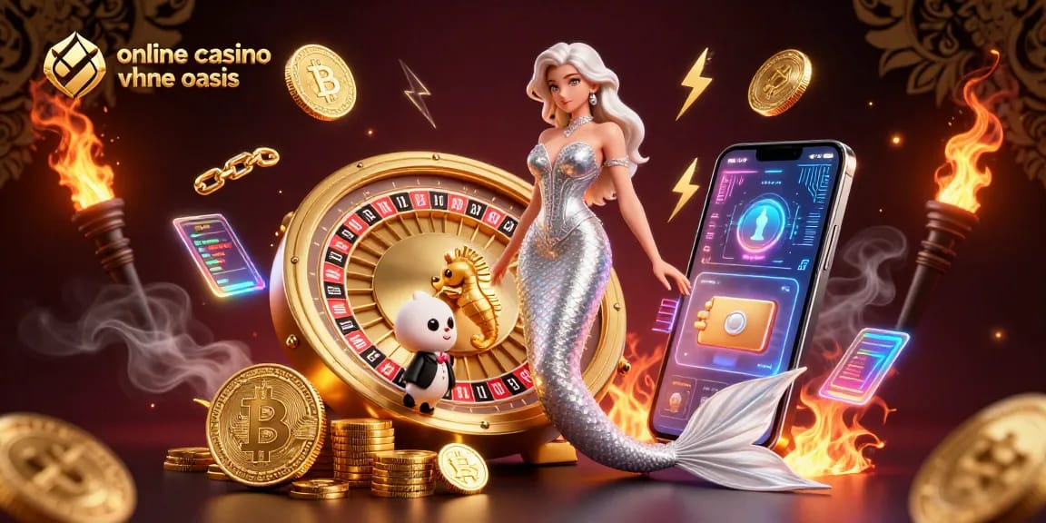 Engage in thrilling gameplay at online casino ohne oasis, featuring elegant characters and cryptocurrency elements