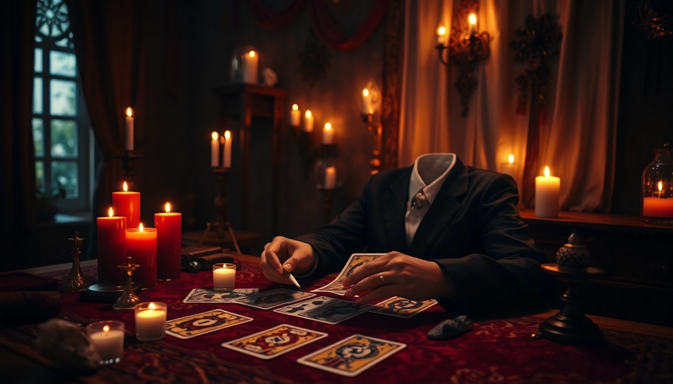 Hellseher online gibt faszinierende Einblicke in die Zukunft mit Tarotkarten und mystischen Symbolen.