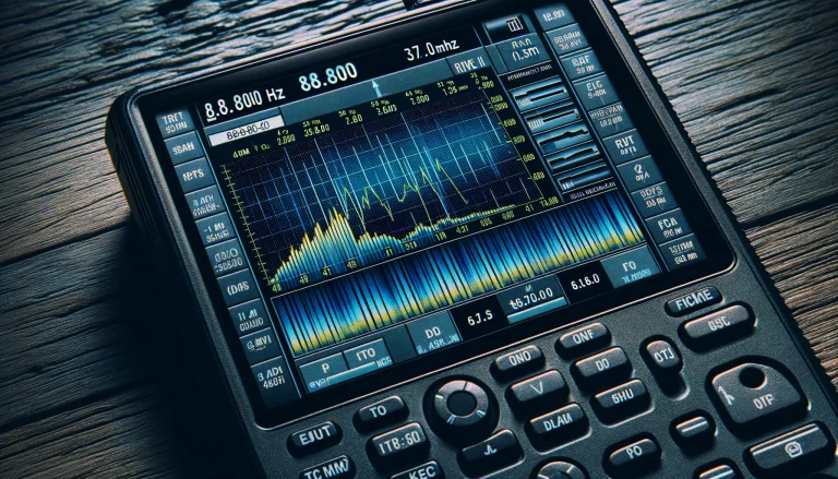 DALL·E-2024-05-28-15.37.41-A-close-up-view-of-the-screen-of-a-radio-scanner-or-spectrum-analyzer
